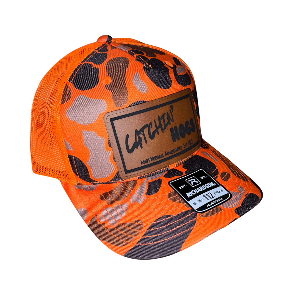 Catchin' Hogs - orange camo