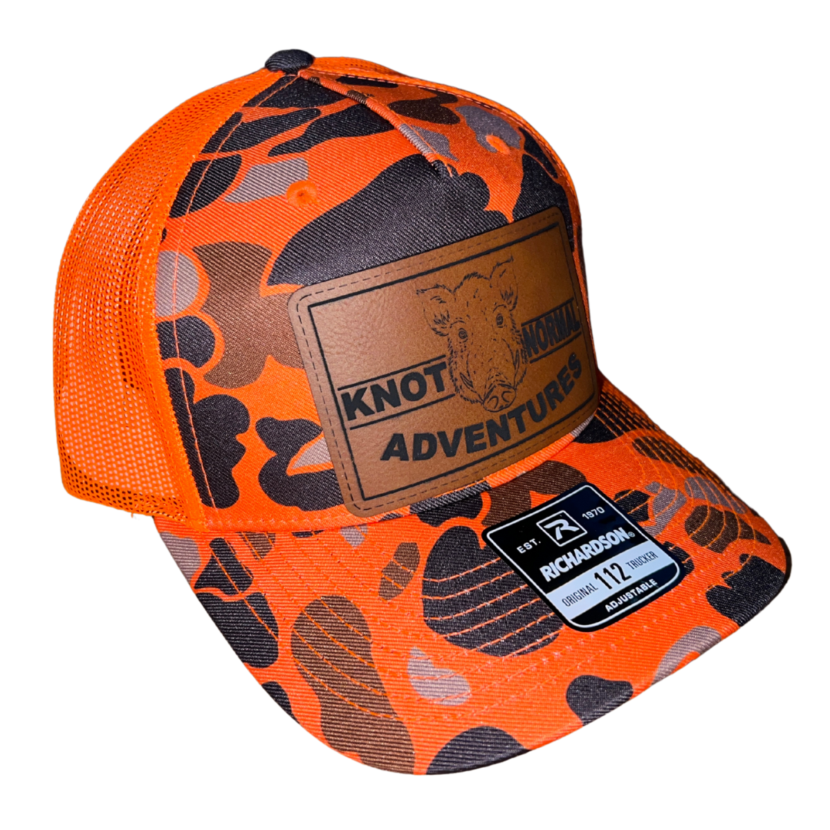 Hog Head KNA - orange camo