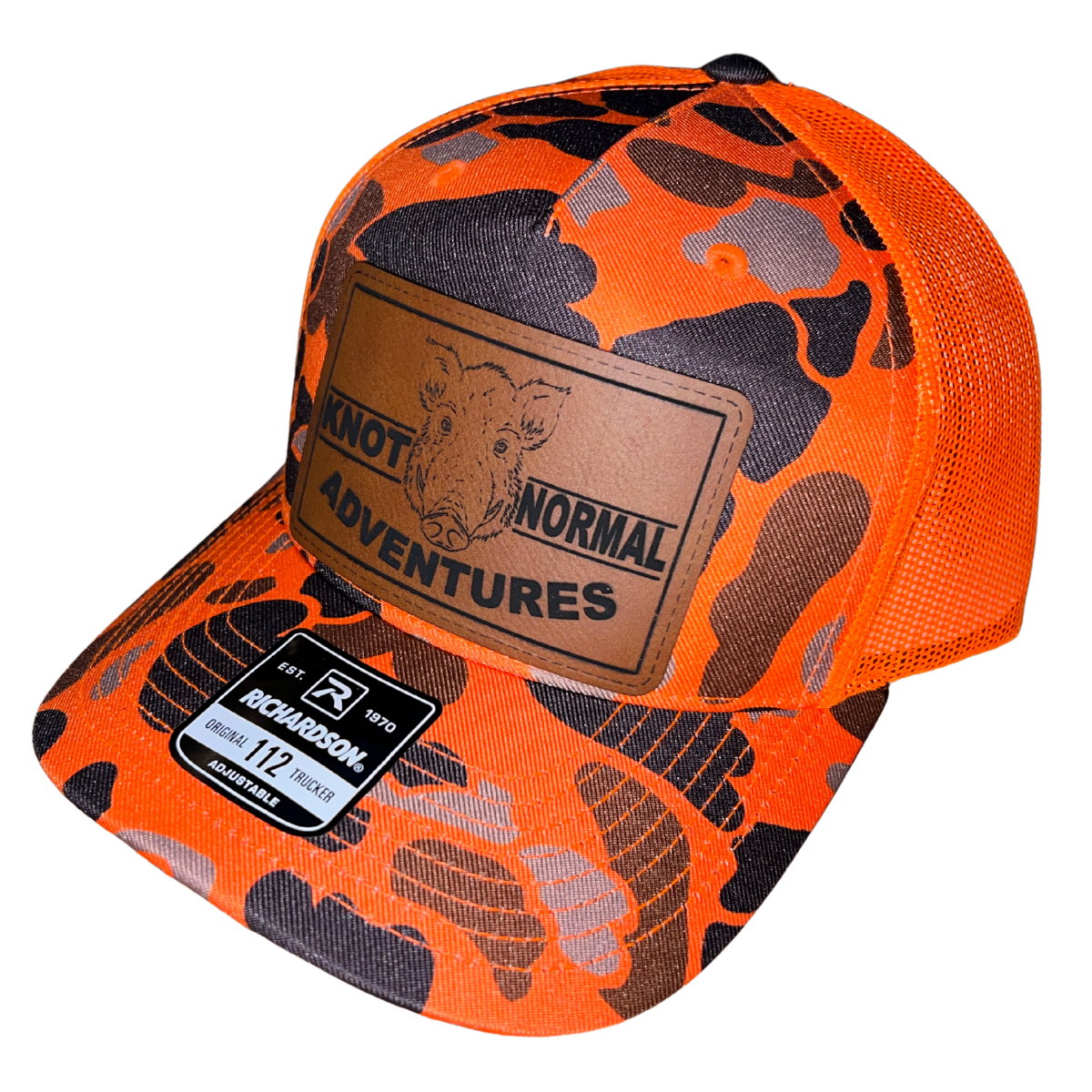 Hog Head KNA - orange camo